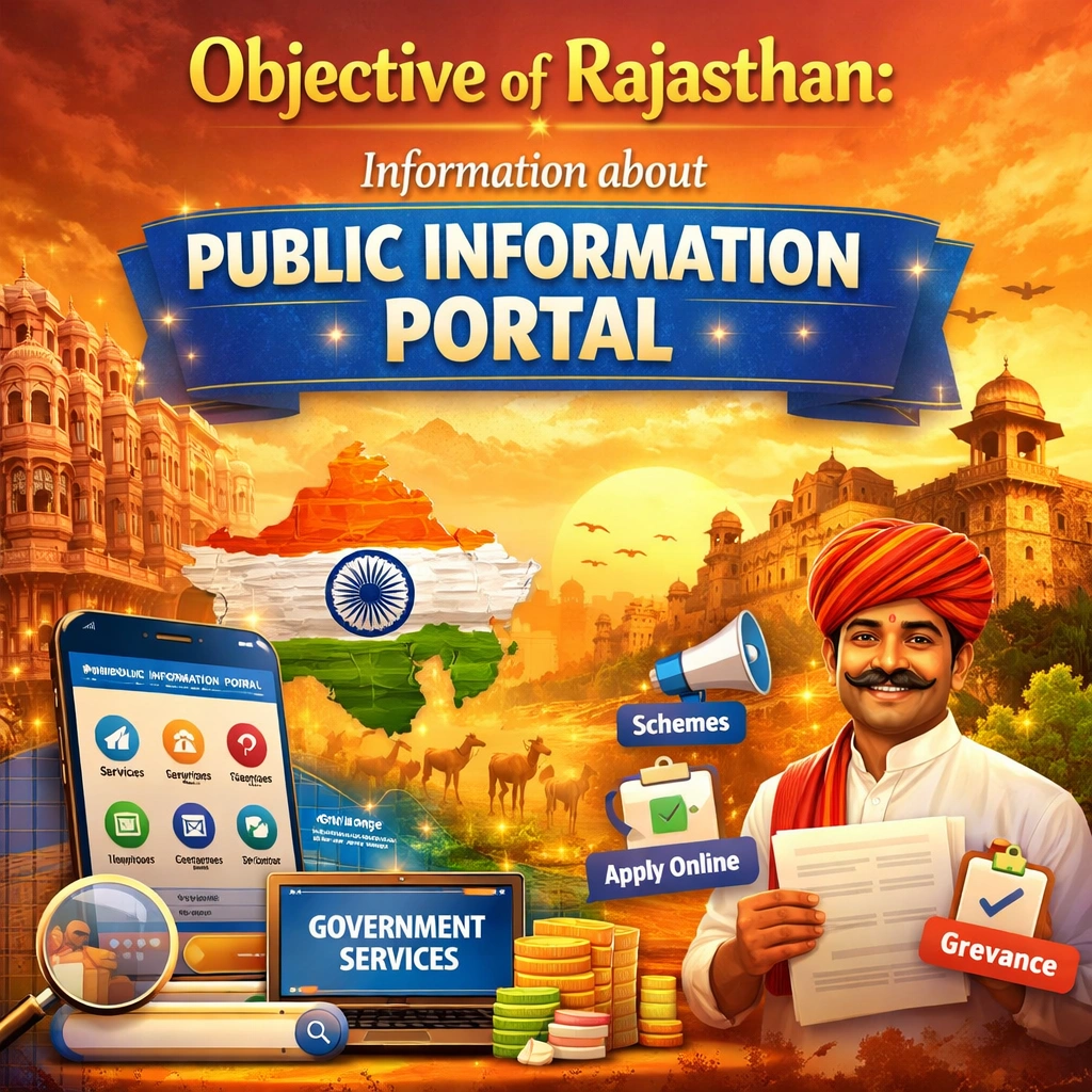 राजस्थान का उद्देश्य: पब्लिक इंफॉर्मेशन पोर्टल की जानकारी!